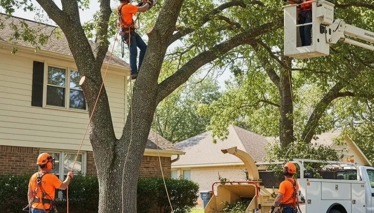 Arbor Tree Care trimming trees in Waltham, MA for safer, healthier, curb-appeal-enhanced yards